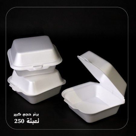 صحون فلين برجر كبير